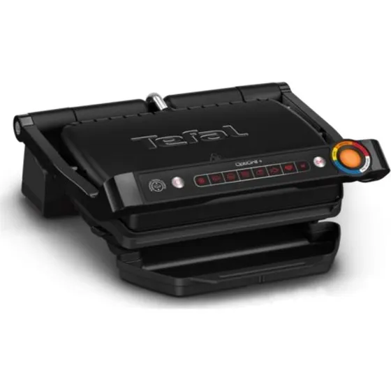 Tefal OptiGrill+ GC717810 2000W Sort/børstet rustfrit stål