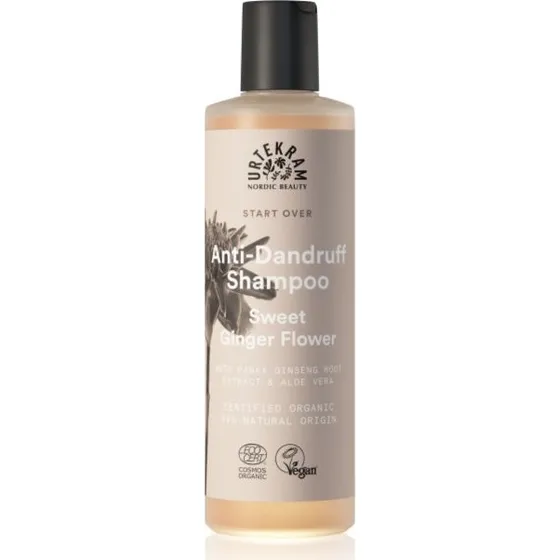 Urtekram Sød ingefærblomst Anti-skælshampoo 250 ml med aloe vera