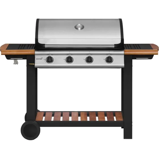Mustang Greenville 4 gasgrill med 4 brændere, 14,0 kW