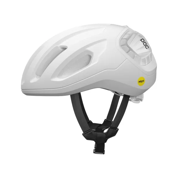 POC Amidal Cykelhjelm MIPS Hvid Mat L