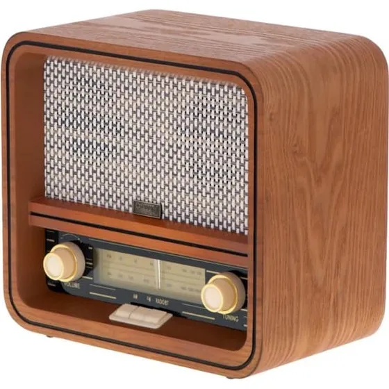 Camry CR 1188 Retro Radio med Bluetooth, Trælook
