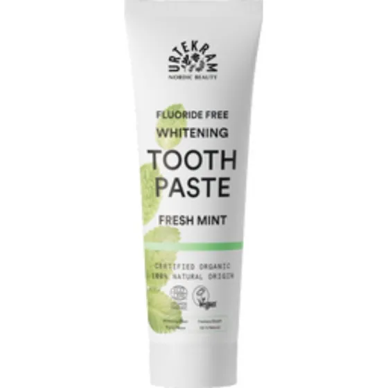 Urtekram Frisk Mint Whitening Tandpasta 75 ml