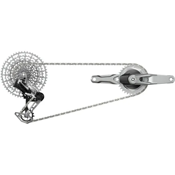 SRAM 1987 Eagle Transmission AXS komponentgruppe – sølv