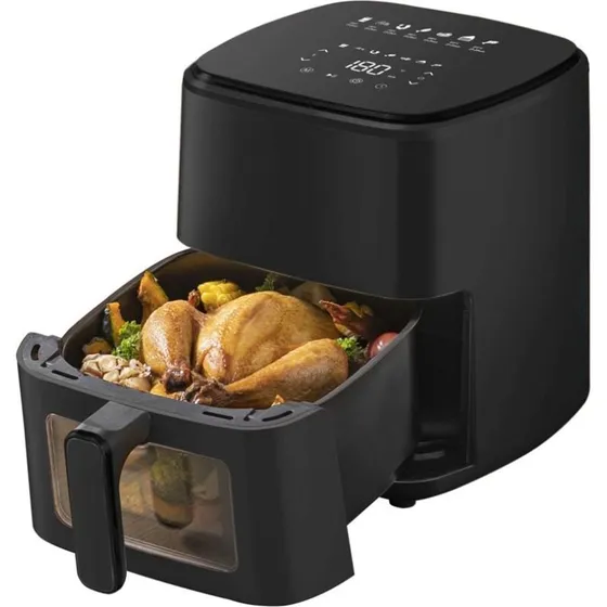 ExtraLink Home SJ-500 Airfryer 5L, 1500W, Sort