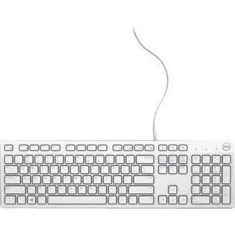 Dell KB216 Pan Nordic Hvid Kablet Tastatur
