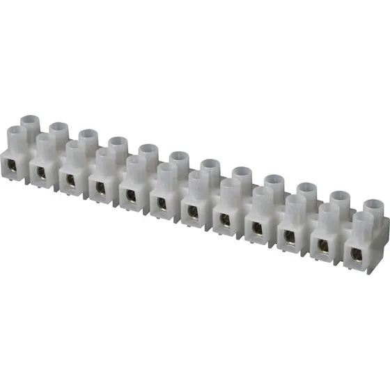 Klemrække 12x2,5-4,0Q M/Fod, transparent halogenfri
