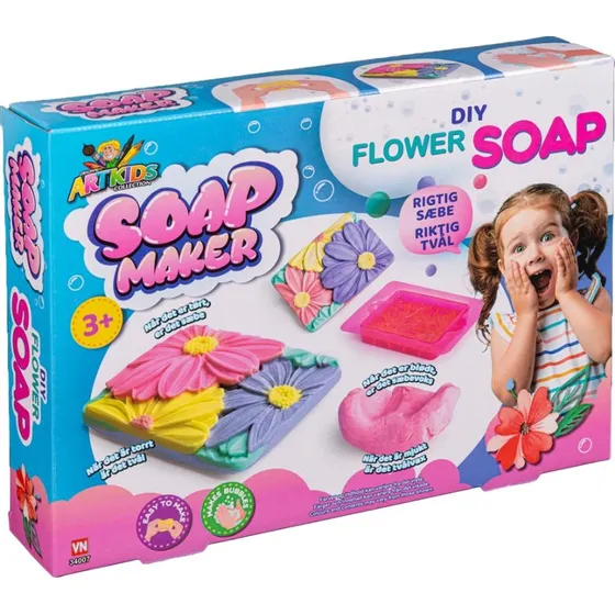 Artkids DIY Soap Maker Blomstersæbe Sæt