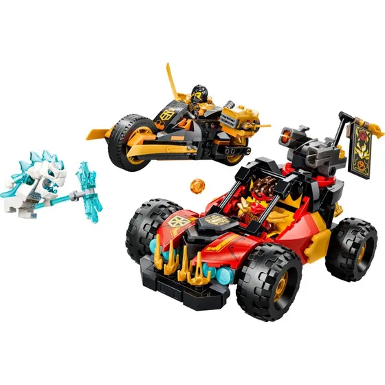 LEGO NINJAGO 71864 Kai og Coles kombi-køretøjer