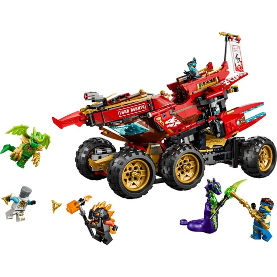 LEGO NINJAGO 71869 Skæbnerulleren - 3-i-1 Køretøjssæt