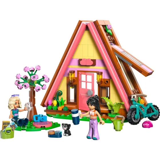 LEGO Friends 42682 Glampinghytte i naturen – Byggesæt til 6+
