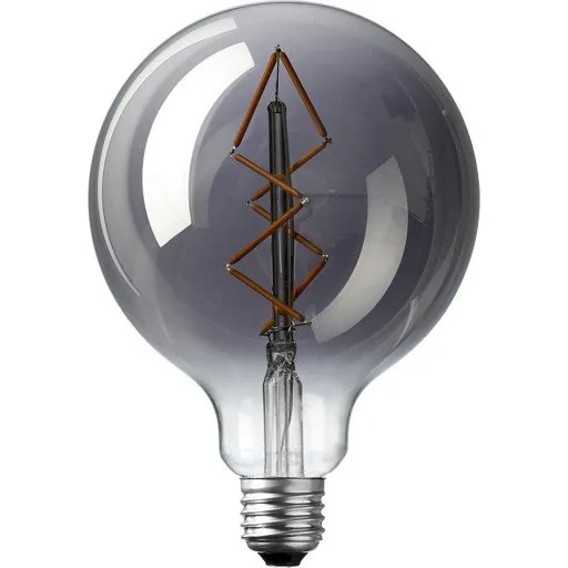 Nielsen Light E27 LED-globepære, 6W, 2200K, mørktonet glas