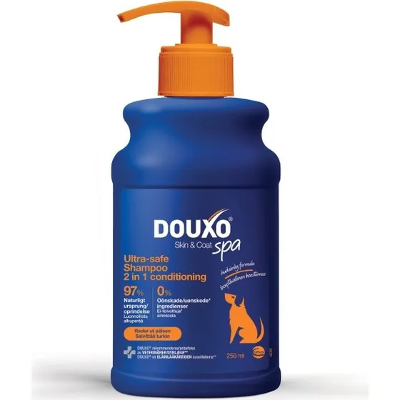 Douxo Skin & Coat Spa 2-i-1 Shampoo & Balsam 250 ml