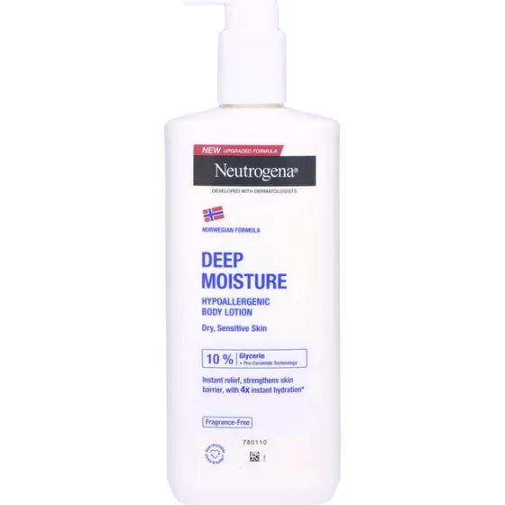 Neutrogena Deep Moisture Hypoallergenisk Bodylotion 400 ml