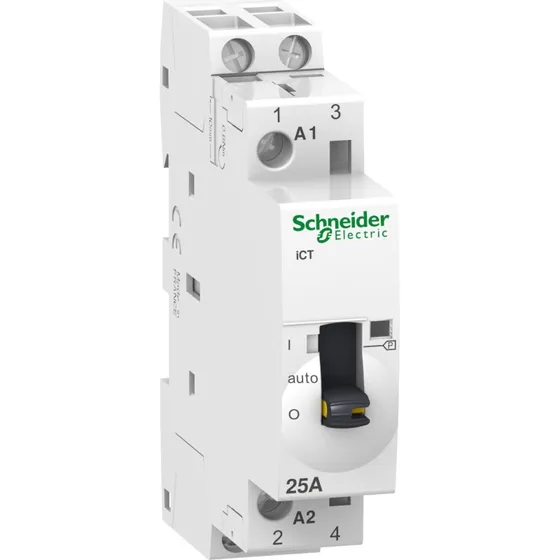 iCT Kontaktor 25A 2NO 24VAC On/Off