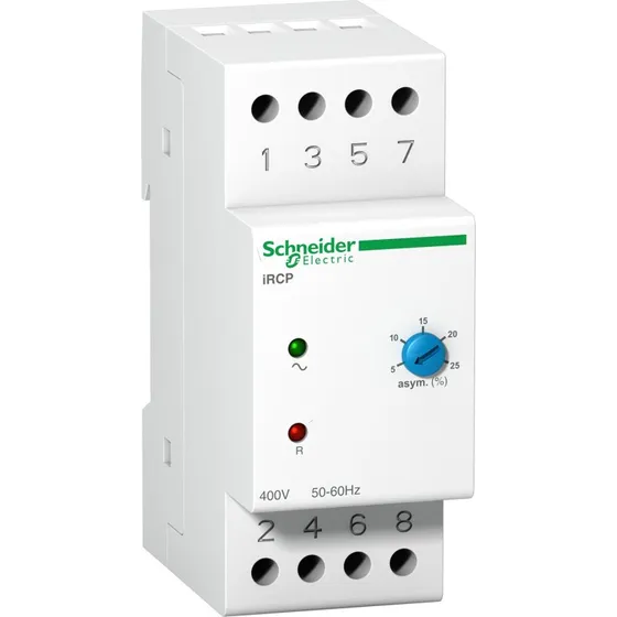 Schneider Electric iRCP 1CO 8A Fasebrudsrelæ 3x400V 54 mm