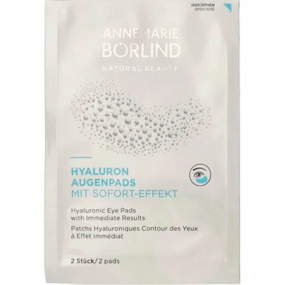 Annemarie Börlind Hyaluronsyre Eye Pads 6x2 stk
