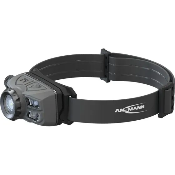 Ansmann HD450FRS LED Pandelygte, 450 Lumen, Sort/Grå