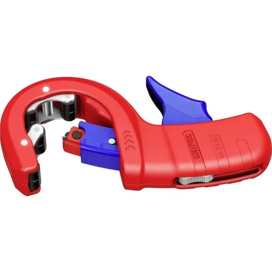 KNIPEX DP50 Rørskærer til plast, 32/40/50 mm, rød/blå