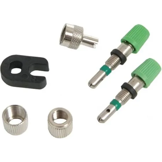 Alligator Universal fælgventilsæt – Dunlop/Schrader/Sclaverand komplet