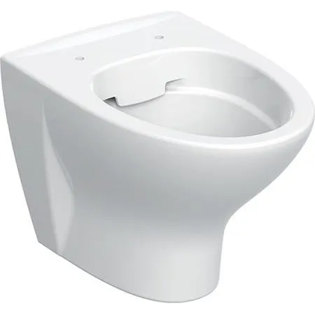 Ifö Spira Style væghængt toilet 52 cm, hvid, uden skyllekant