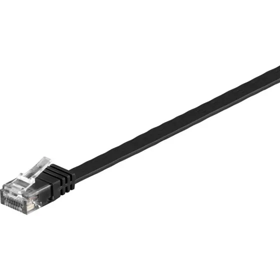 Goobay FLAD CAT6 UTP 3m Sort