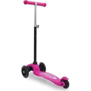 Jamara KickLight Løbehjul med LED (3 hjul) Pink