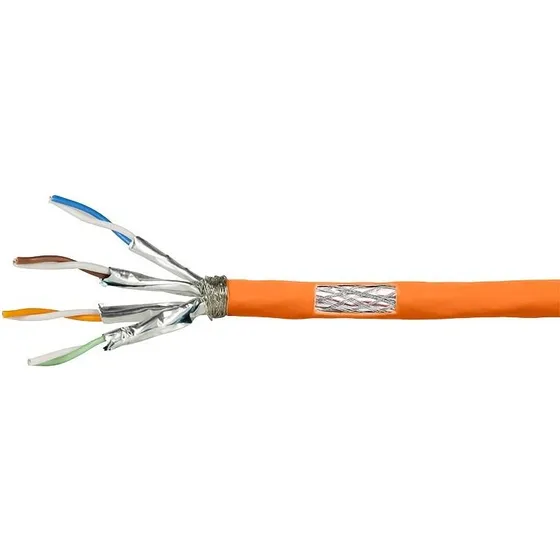 LogiLink Cat7 S/FTP 100m Orange LSZH Netværkskabel