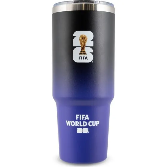 FIFA Termokop World Cup 850 ml Sort/Lilla