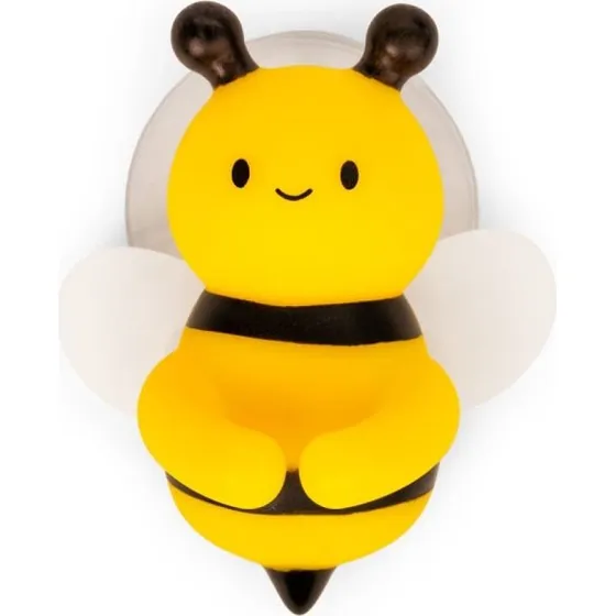 Kikkerland Bumble Bee Tandbørsteholder, Gul, Med Sugekop