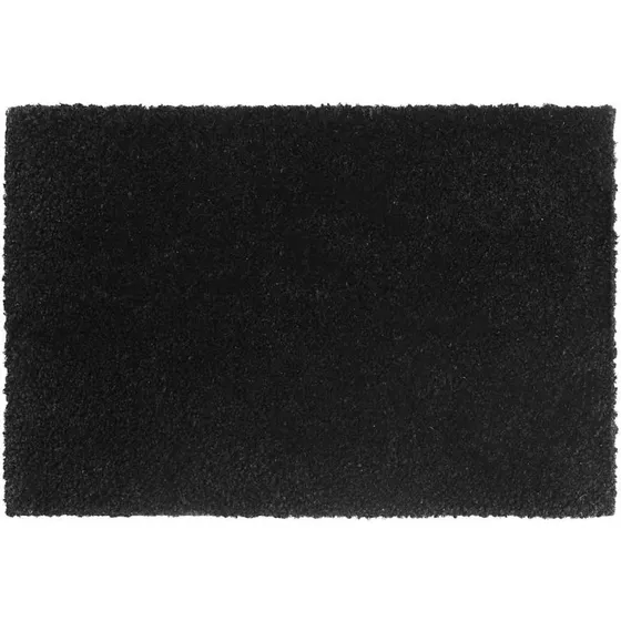 vidaXL dørmåtte 40x60 cm sort tuftet coir