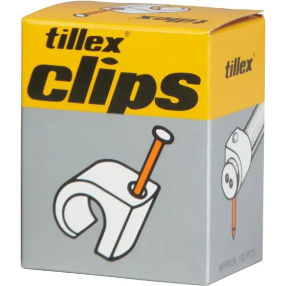 Tillex Clips C 5-7 C 1,2x20mm natur, 100 stk