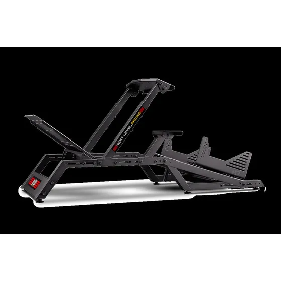 Next Level Racing F-GT Racing Simulator Ramme - Mat Sort, Karbonstål