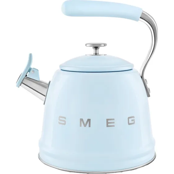 Smeg Vandkedel 2,3 L med Fløjte, Pastelblå