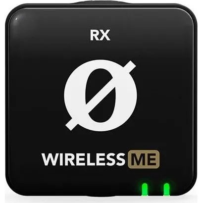 RØDE Wireless ME 2-kanals trådløst mikrofonssystem, sort