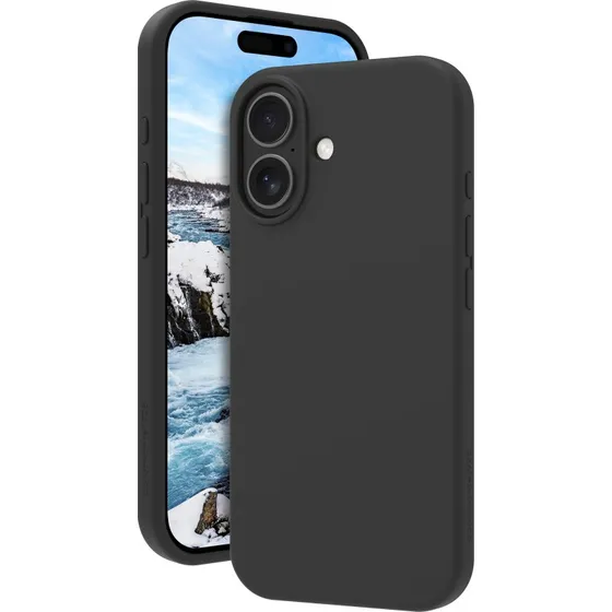 Monaco MS iPhone 17 Night Black Silikoneetui