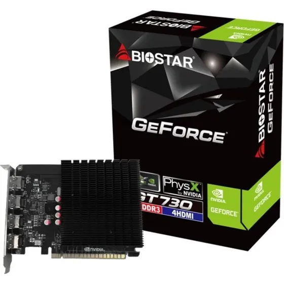 Biostar GeForce GT 730 4GB GDDR3 HDMI