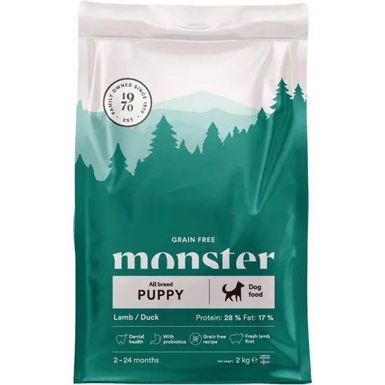 Monster Grain Free Puppy All Breed - 2 kg