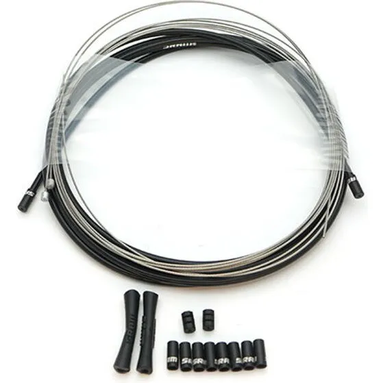 SRAM Komplet kabelsæt til for- og bagskifter 4 mm, sort