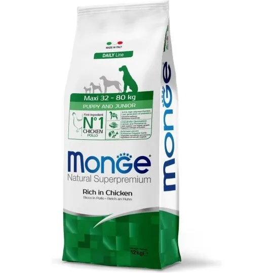 Monge Natural Superpremium Maxi Adult 12 kg