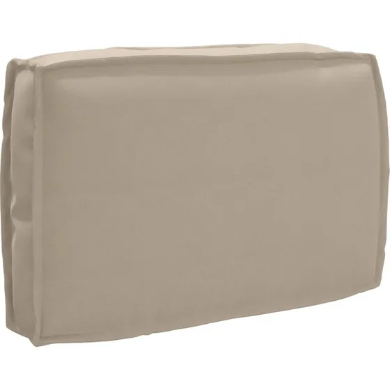 vidaXL Pude Gråbrun 60x40x12 cm Oxfordstof