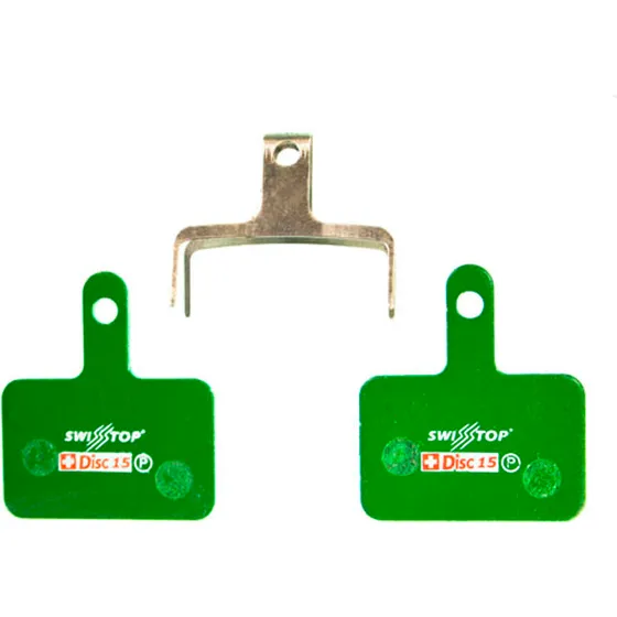 SwissStop Disc 15 — Bremseklodser til Shimano Deore