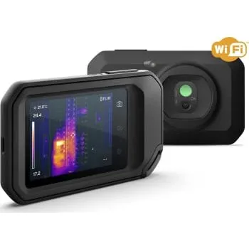 FLIR C5 Termokamera, 160x120 pixel, sort, med Cloud-løsning