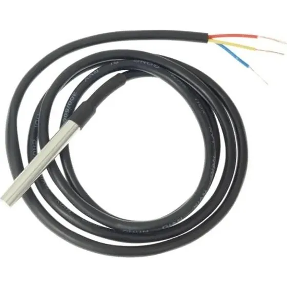 Shelly DS18B20 Temperatursensor - 1 m kablet