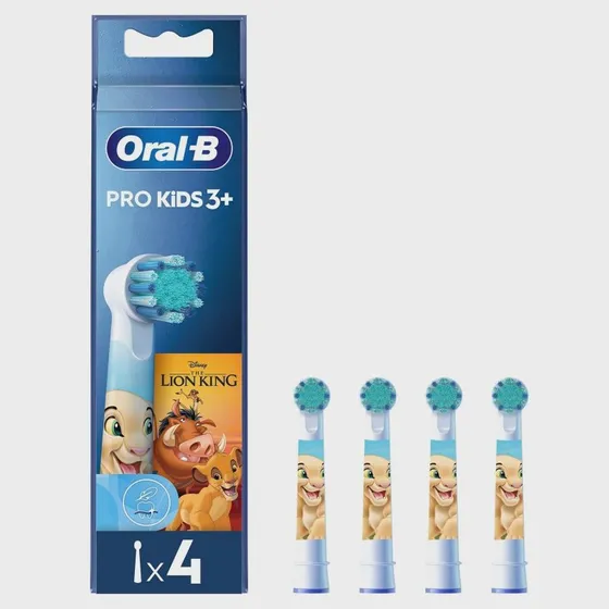 Oral-B Kids Løvernes Konge Børstehoveder, 4-pak