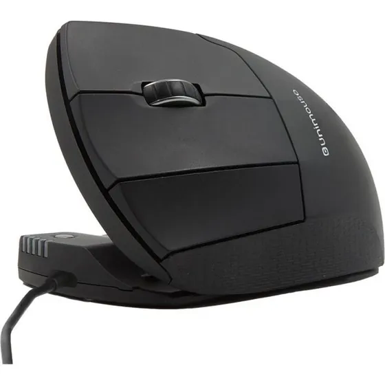 Contour Unimouse kablet venstrehåndet, sort, USB-C