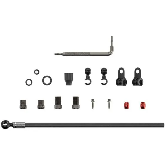 SRAM Hydraulisk bremseslange sæt 2000 mm (sort, banjo)