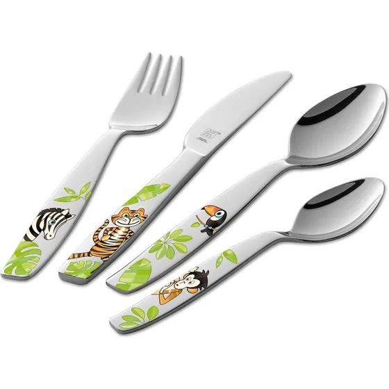 Zwilling Jungle Børnebestik 4 dele, rustfrit stål