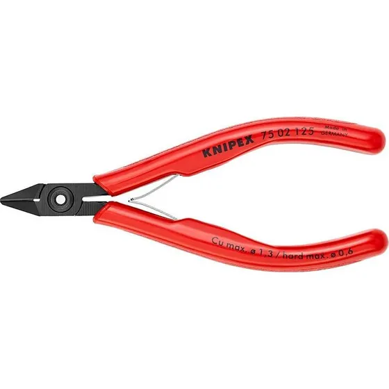 Knipex KP-7502125 Tænger kabelsaks 125 mm rød