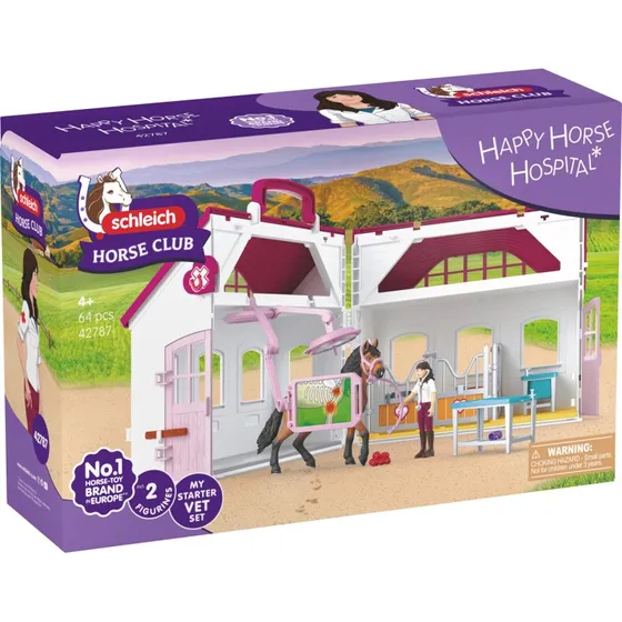 Schleich 42787 - Helbrende hove hesteklinik