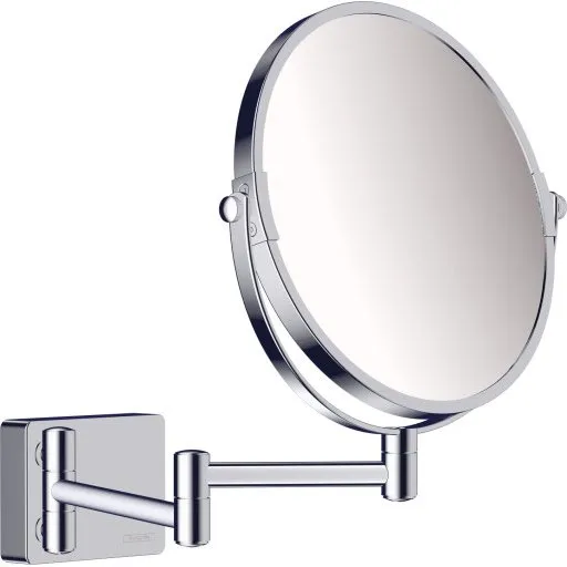 Hansgrohe AddStoris kosmetikspejl, 18,8 cm, krom